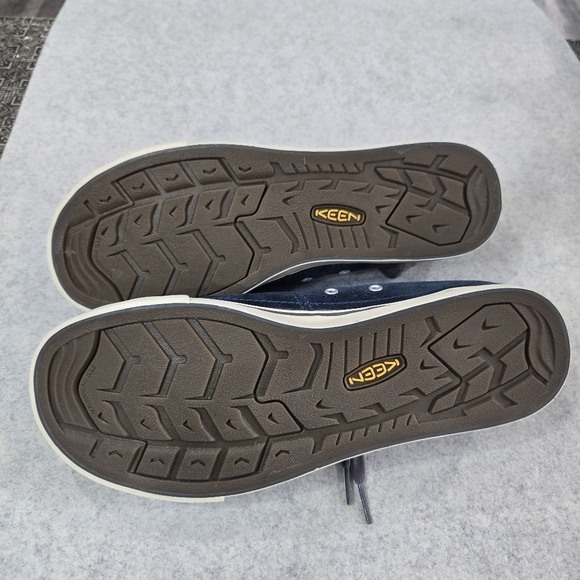 🐢 Keen Herren Men's size 9 Blue Suede Shoes - Picture 15 of 16